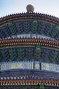 Detail of The Hall of Prayer for Good Harvests, Temple of Heaven, , located in the Dongcheng District, Beijing. Royalty Free Stock Photo