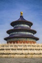 Hall of Prayer for Good Harvests in the Temple of Heaven in Beijing, China Royalty Free Stock Photo