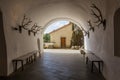 Hall in Predjama castle, Sloven