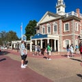 The Hall of Presidents show at Walt Disney World Magic Kingdom in Orlando, Florida Royalty Free Stock Photo