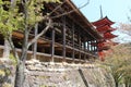 hall (senjokaku pavilion) and pagoda in miyajima (japan)