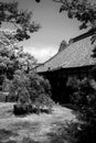 Hall at Shorenin Temple in Kyoto, Japan Royalty Free Stock Photo