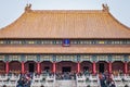 Hall of Supreme Harmony, Forbidden City in Beijing Royalty Free Stock Photo