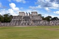 Hall of the Thousand Pillars - Columns at Chichen Itza, Mexico