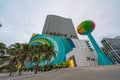 Hallandale Beach water tower and fire station