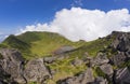 Hallasan volcano crater on Jeju Island, South Korea.