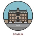 Halle. Cities and towns in Belgium