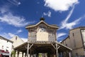 Halle de Gontaud-de-Nogaret built 1580, Gontaud-de-Nogaret, New Aquitaine, France Royalty Free Stock Photo