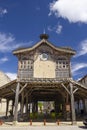 Halle de Gontaud-de-Nogaret built 1580, Gontaud-de-Nogaret, New Aquitaine, France Royalty Free Stock Photo