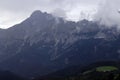 The Haller Mauern mountain near Admont in Austria Royalty Free Stock Photo