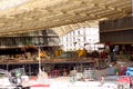 Halles de Paris under construction - Paris