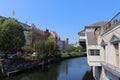 Hallesches Tor at the Landwehrkanal in Berlin