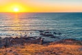 Hallett Cove boardwalk leading down the beach Royalty Free Stock Photo