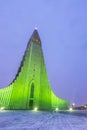 Hallgrimskirkja Cathedral Iceland Royalty Free Stock Photo