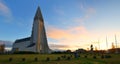 Hallgrimskirkja Cathedral, a Lutheran parish church, Reykjavik,