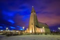 Hallgrimskirkja Cathedral in Reykjavik, Iceland