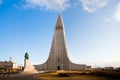 Hallgrimskirkja church in Reykjavik, Iceland