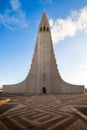 Hallgrimskirkja church in Reykjavik, Iceland