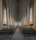 Hallgrimskirkja Lutheran church Royalty Free Stock Photo