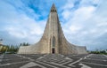 Hallgrimskirkja lutheran church in Reykjavik Iceland