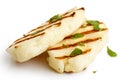 Halloumi cheese. Royalty Free Stock Photo