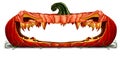 Halloweeen Pumpkin Design Element