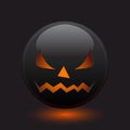 Halloween angry icon