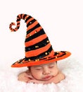 Halloween baby Royalty Free Stock Photo