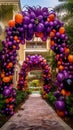 Halloween backdrop - Phantom's Festive Feast