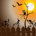 Halloween background Royalty Free Stock Photo