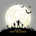 Halloween background design.