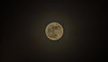 Halloween background .full moon dark cloud at night Royalty Free Stock Photo