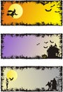 Halloween banners