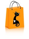 Halloween bag cat