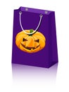 Halloween bag pumpkin