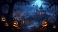 Halloween banner Royalty Free Stock Photo