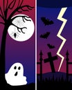 Halloween Banners [2] Royalty Free Stock Photo