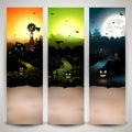 Halloween banners Royalty Free Stock Photo