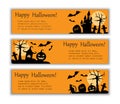 Halloween banners Royalty Free Stock Photo