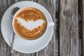 Halloween bat coffee Royalty Free Stock Photo