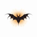 Halloween Bat Logo Vector - Dark And Mysterious Silhouettes