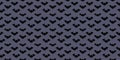 Halloween bats seamless repeat pattern vector background Royalty Free Stock Photo