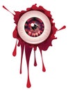 Halloween Bloody Eyeball