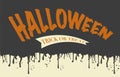 Halloween Bloody Text Background