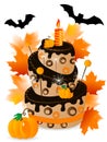 Halloween cake Royalty Free Stock Photo