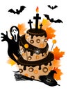 Halloween cake Royalty Free Stock Photo