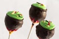 Halloween cake pops Royalty Free Stock Photo