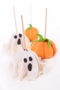 Halloween cake pops Royalty Free Stock Photo