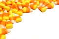 Halloween candy border Royalty Free Stock Photo