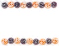 Halloween Candy Border Royalty Free Stock Photo